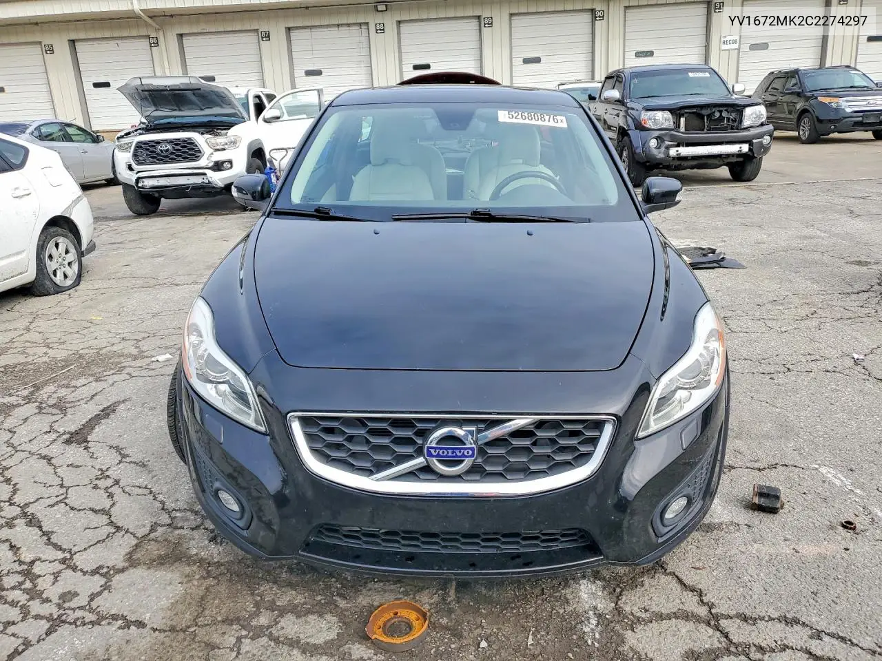 2012 Volvo C30 T5 VIN: YV1672MK2C2274297 Lot: 52680876
