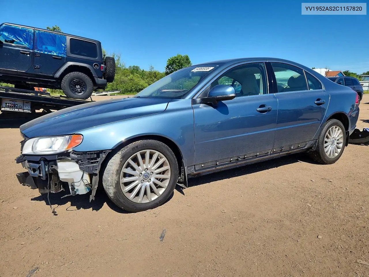 2012 Volvo S80 3.2 VIN: YV1952AS2C1157820 Lot: 54866936