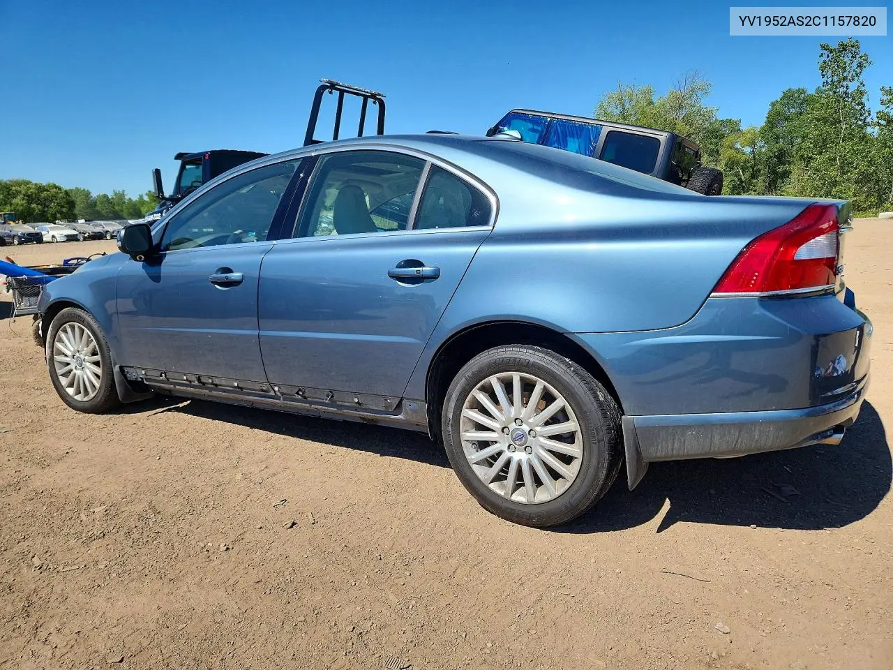2012 Volvo S80 3.2 VIN: YV1952AS2C1157820 Lot: 54866936