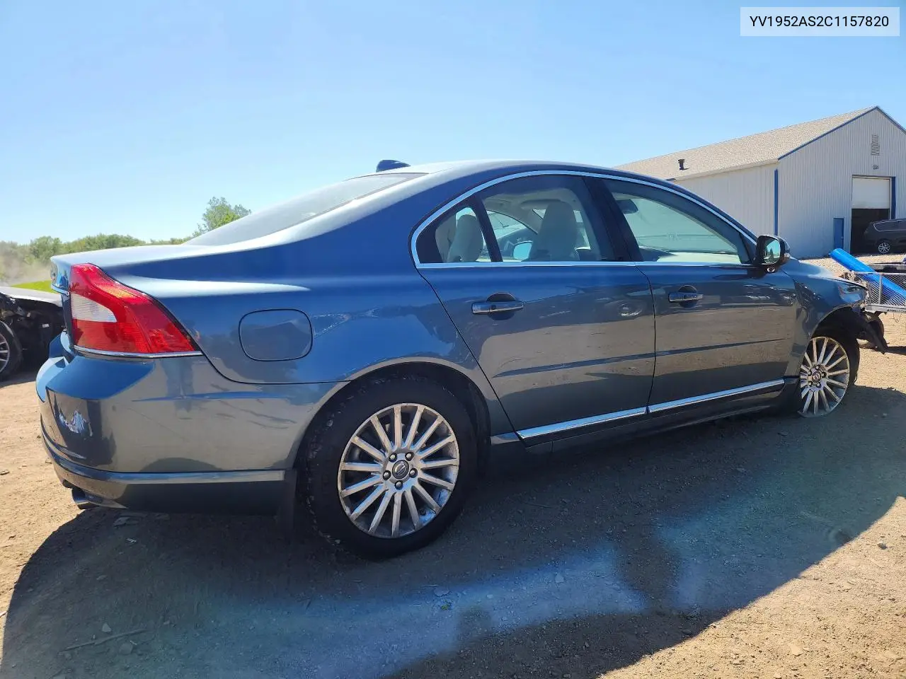 2012 Volvo S80 3.2 VIN: YV1952AS2C1157820 Lot: 54866936
