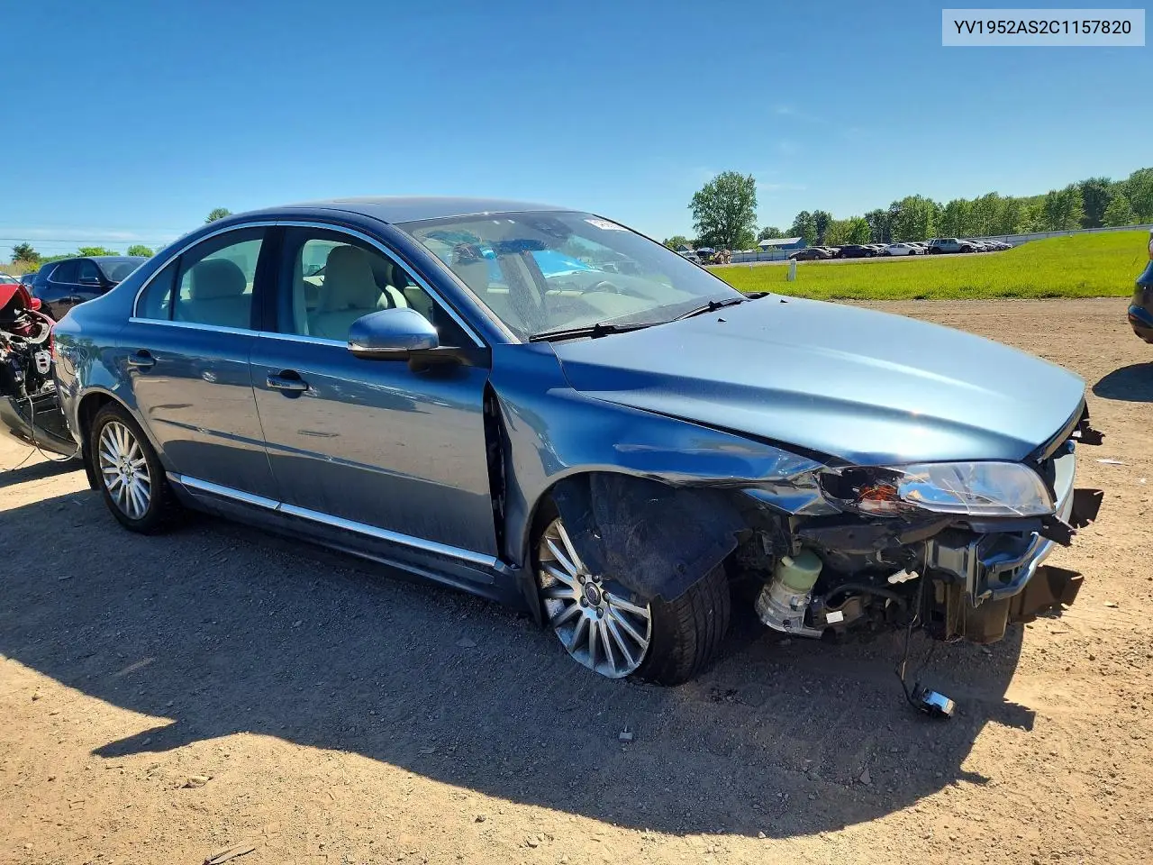 2012 Volvo S80 3.2 VIN: YV1952AS2C1157820 Lot: 54866936