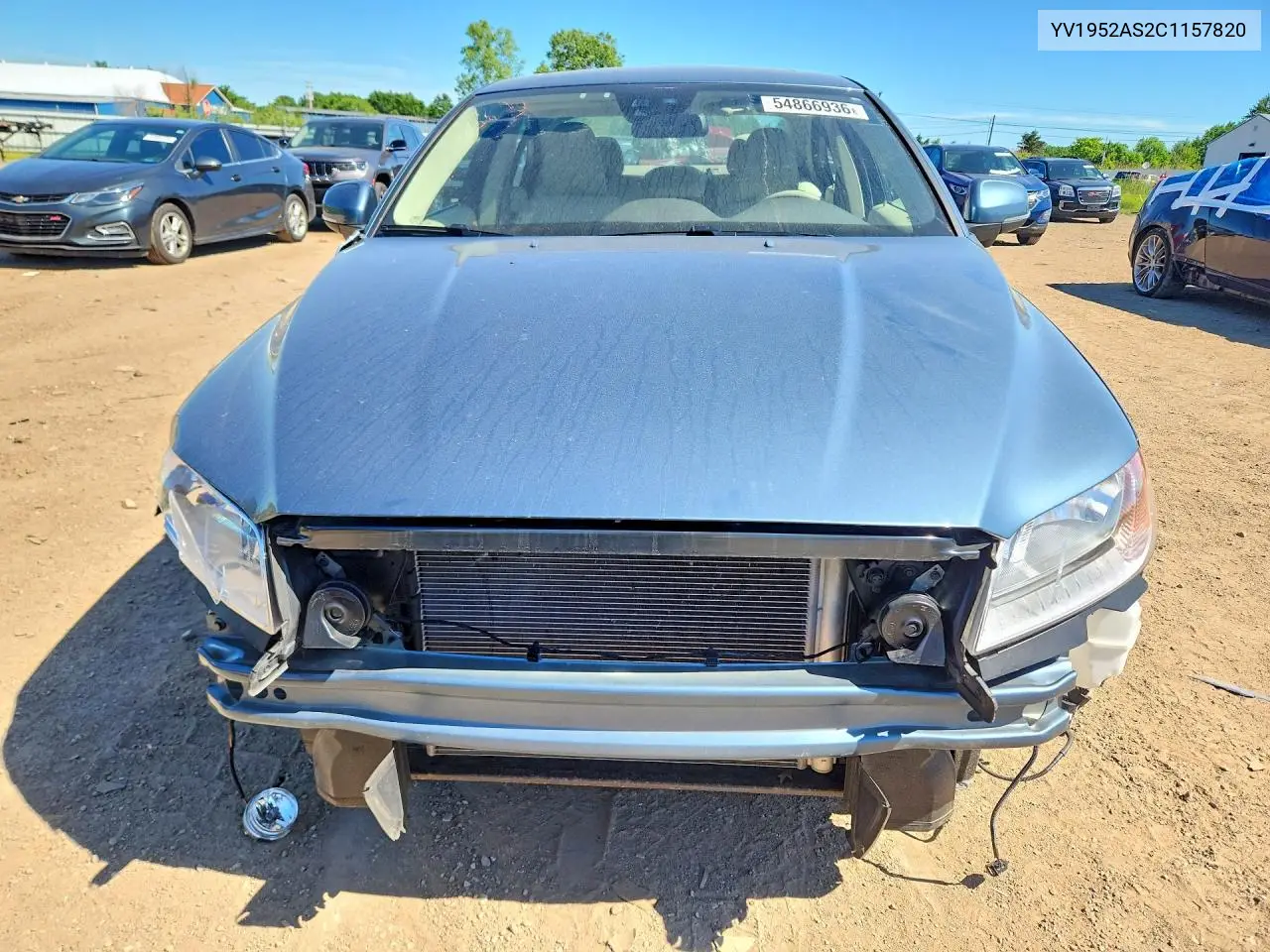 2012 Volvo S80 3.2 VIN: YV1952AS2C1157820 Lot: 54866936