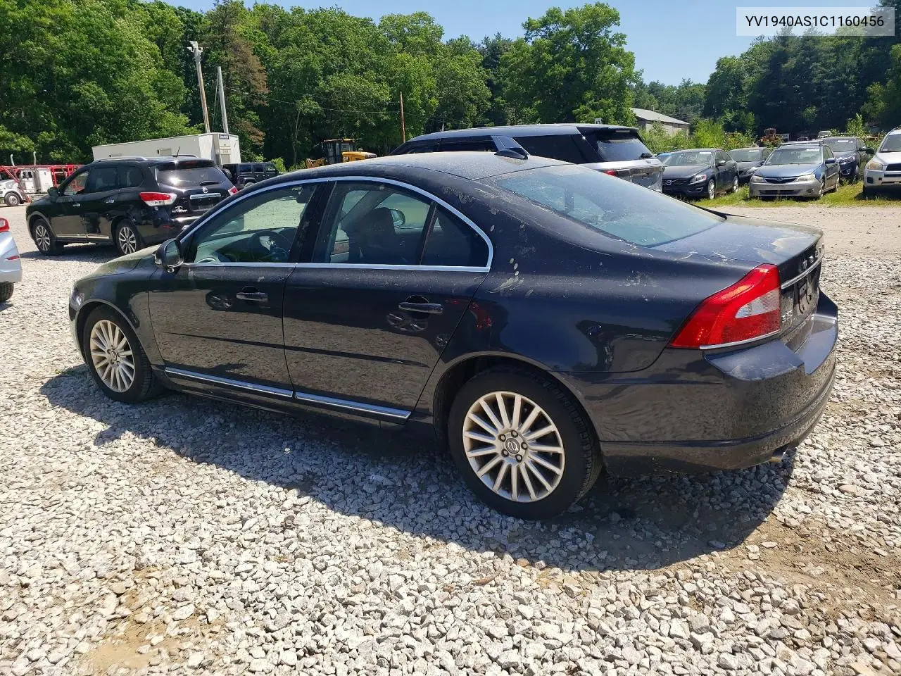 2012 Volvo S80 3.2 VIN: YV1940AS1C1160456 Lot: 55867646