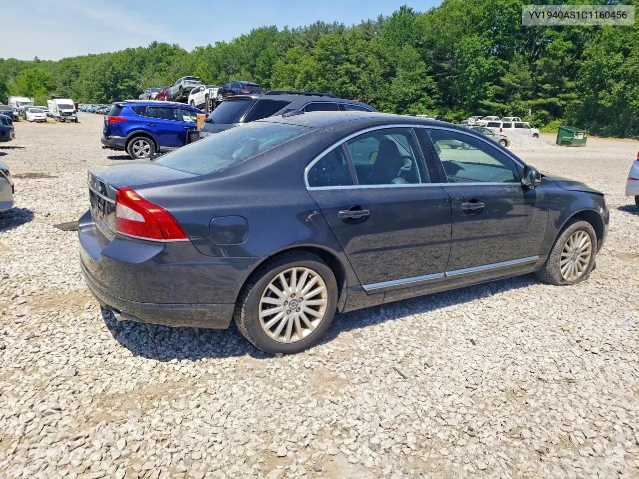 2012 Volvo S80 3.2 VIN: YV1940AS1C1160456 Lot: 55867646