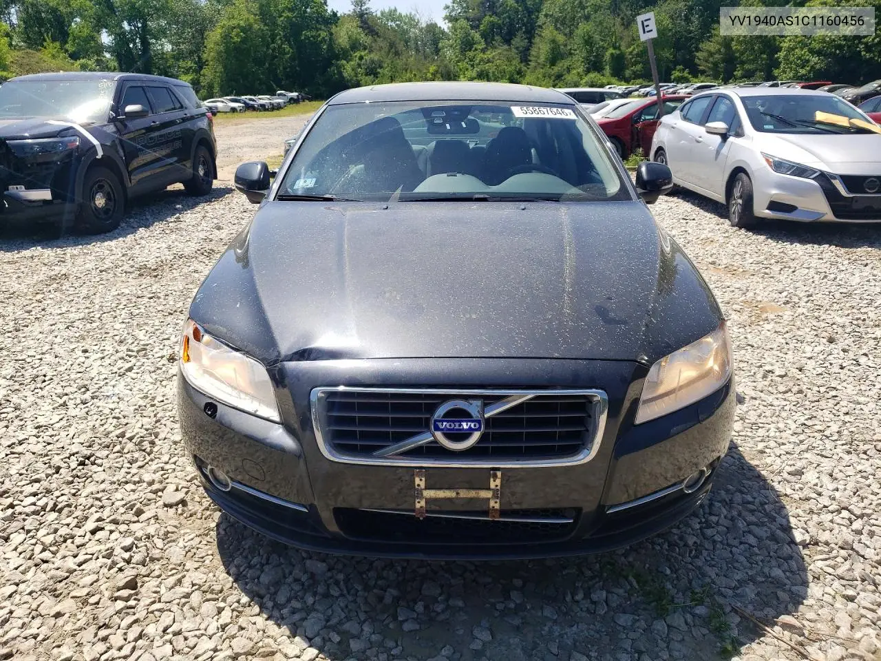2012 Volvo S80 3.2 VIN: YV1940AS1C1160456 Lot: 55867646