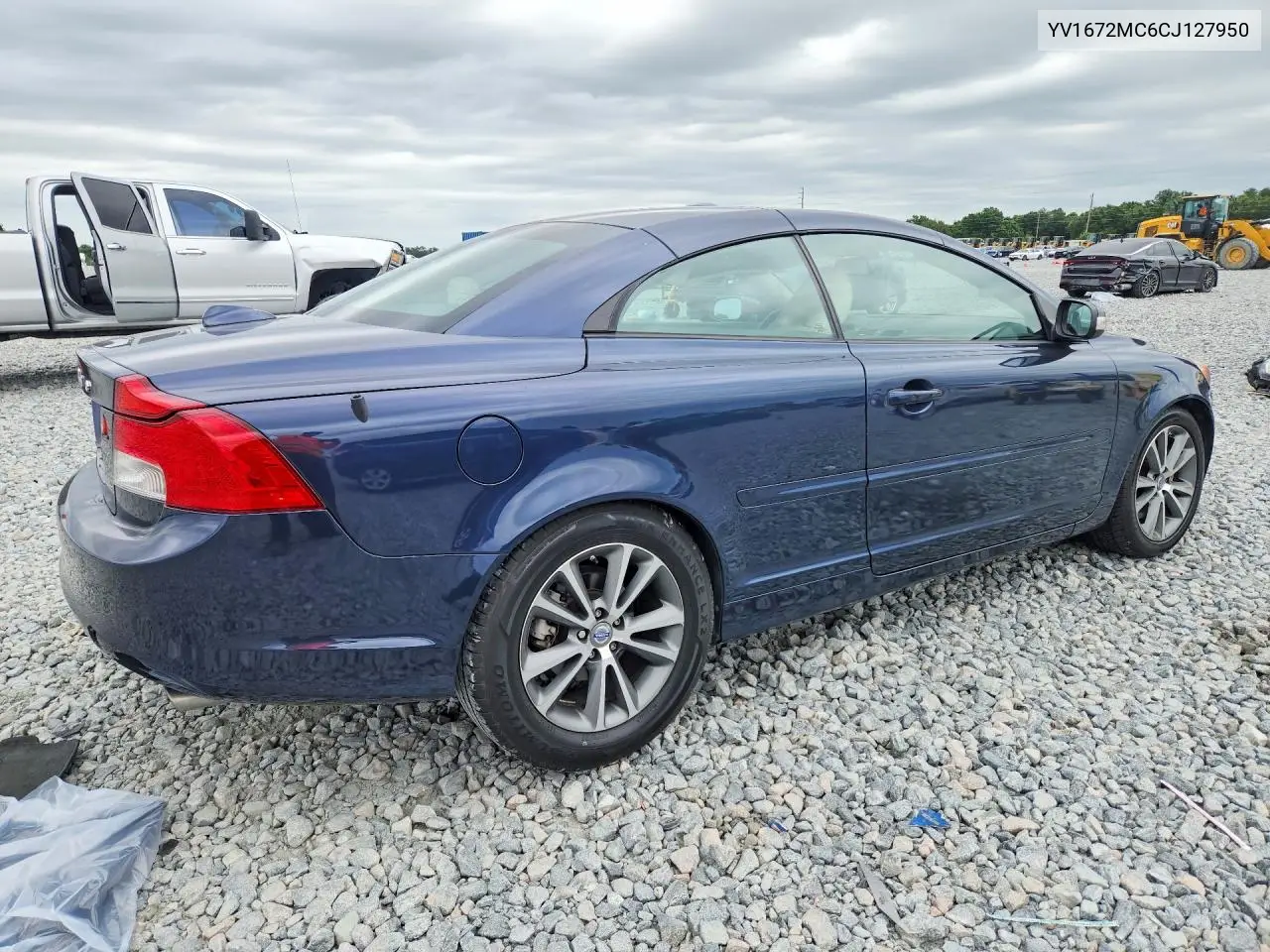 2012 Volvo C70 T5 VIN: YV1672MC6CJ127950 Lot: 56176656