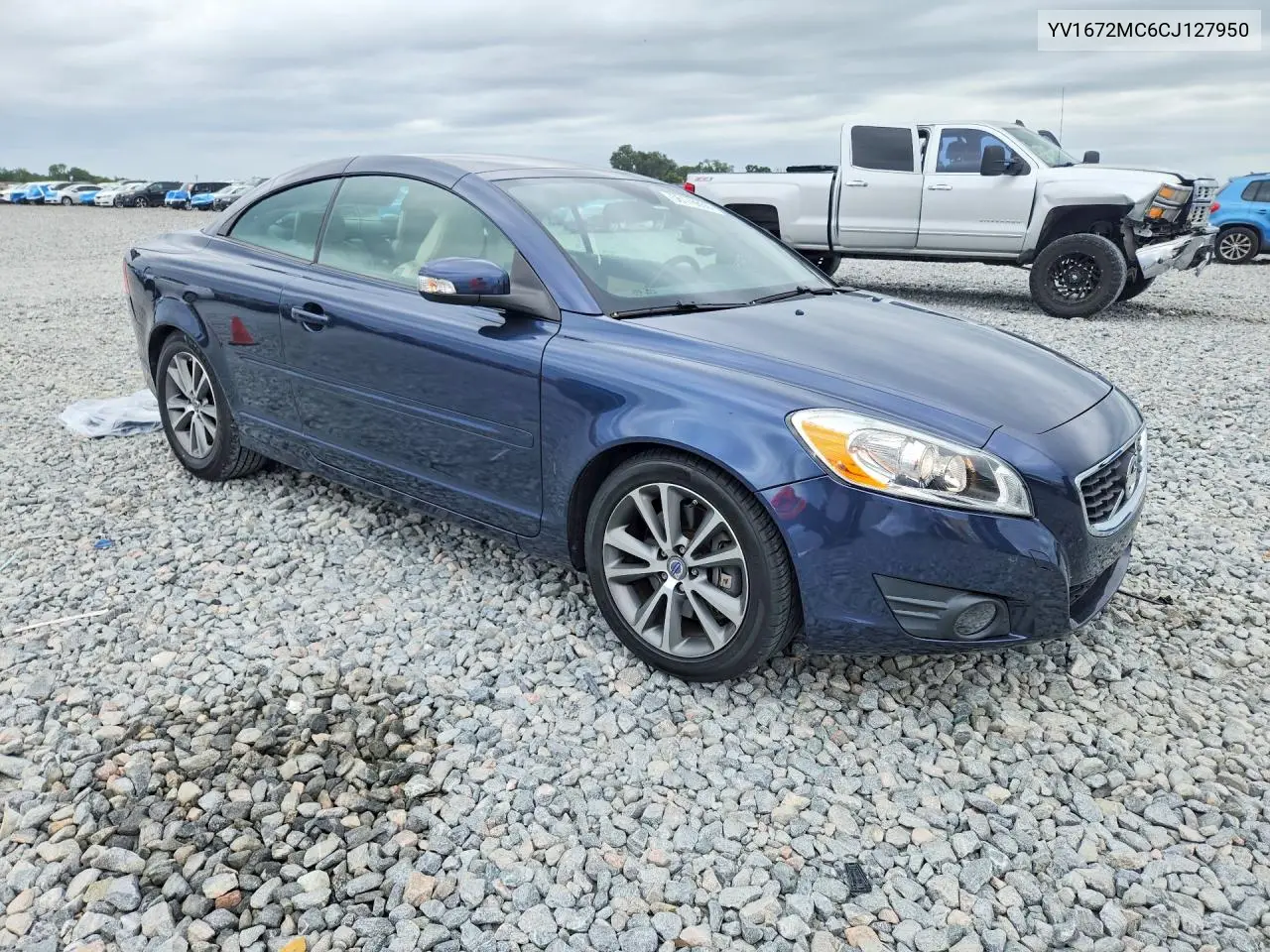 2012 Volvo C70 T5 VIN: YV1672MC6CJ127950 Lot: 56176656