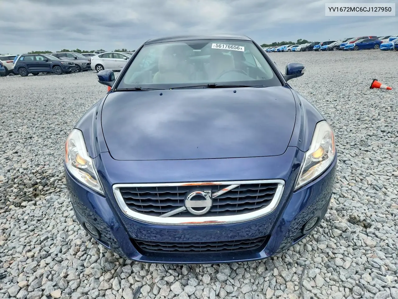 2012 Volvo C70 T5 VIN: YV1672MC6CJ127950 Lot: 56176656