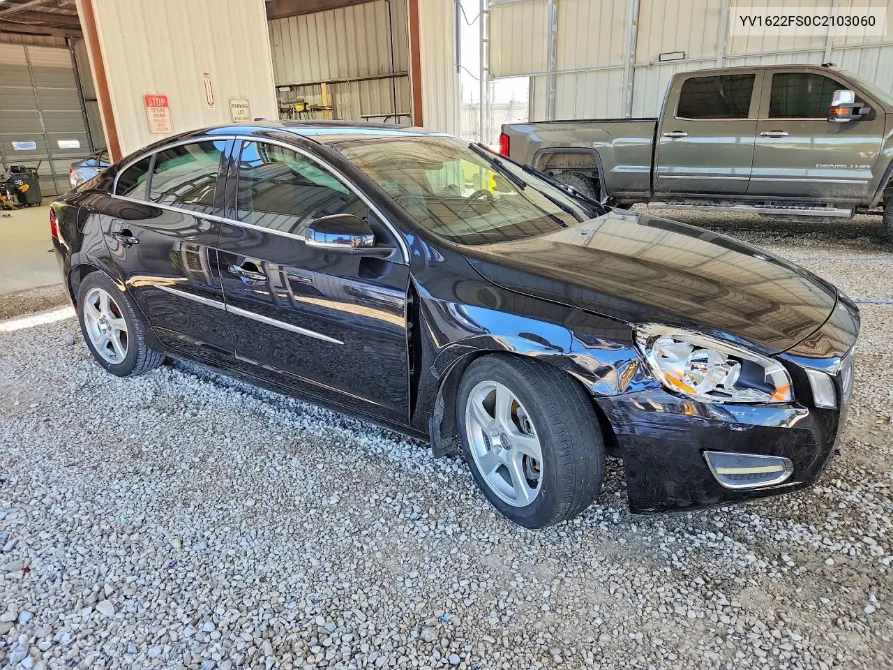 2012 Volvo S60 T5 VIN: YV1622FS0C2103060 Lot: 57237686