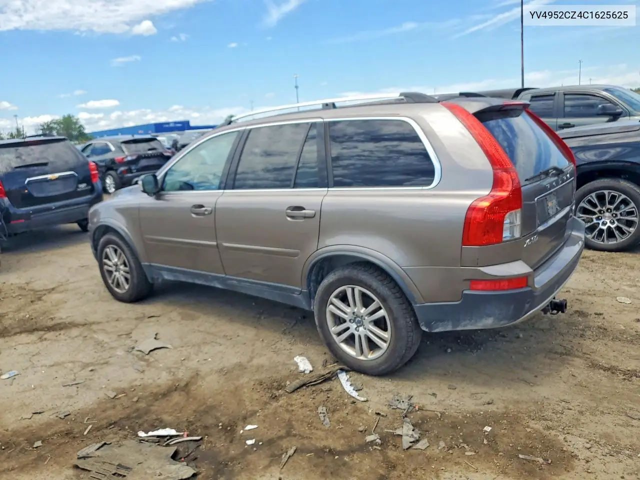 2012 Volvo Xc90 3.2 VIN: YV4952CZ4C1625625 Lot: 57809206