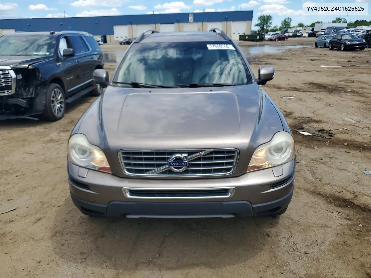 2012 Volvo Xc90 3.2 VIN: YV4952CZ4C1625625 Lot: 57809206