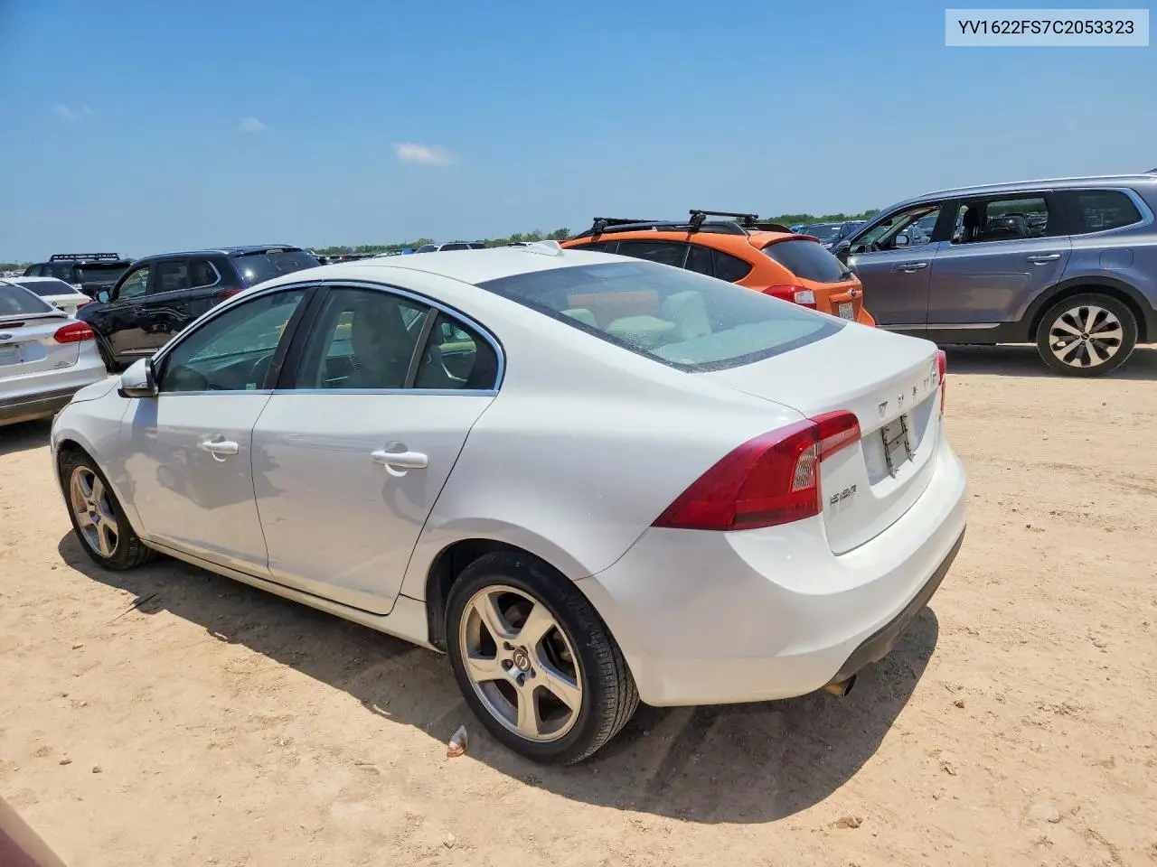 2012 Volvo S60 T5 VIN: YV1622FS7C2053323 Lot: 57910236