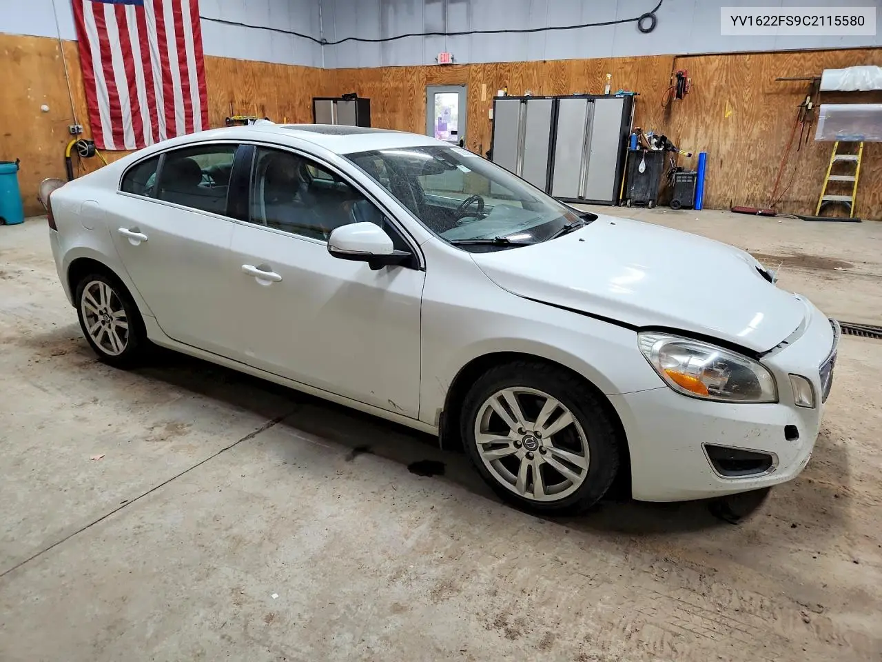 2012 Volvo S60 T5 VIN: YV1622FS9C2115580 Lot: 58266226