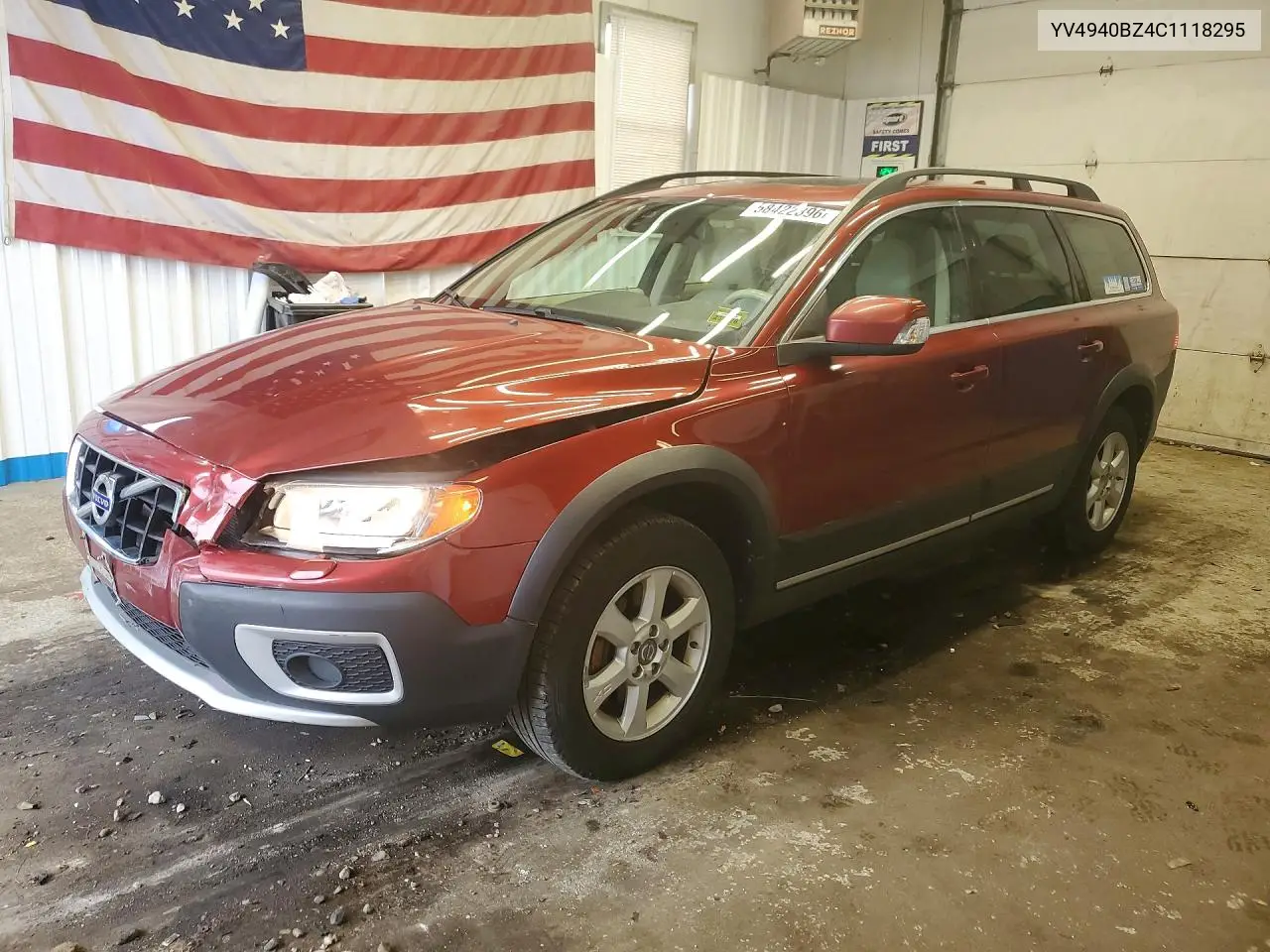 2012 Volvo Xc70 3.2 VIN: YV4940BZ4C1118295 Lot: 58422396