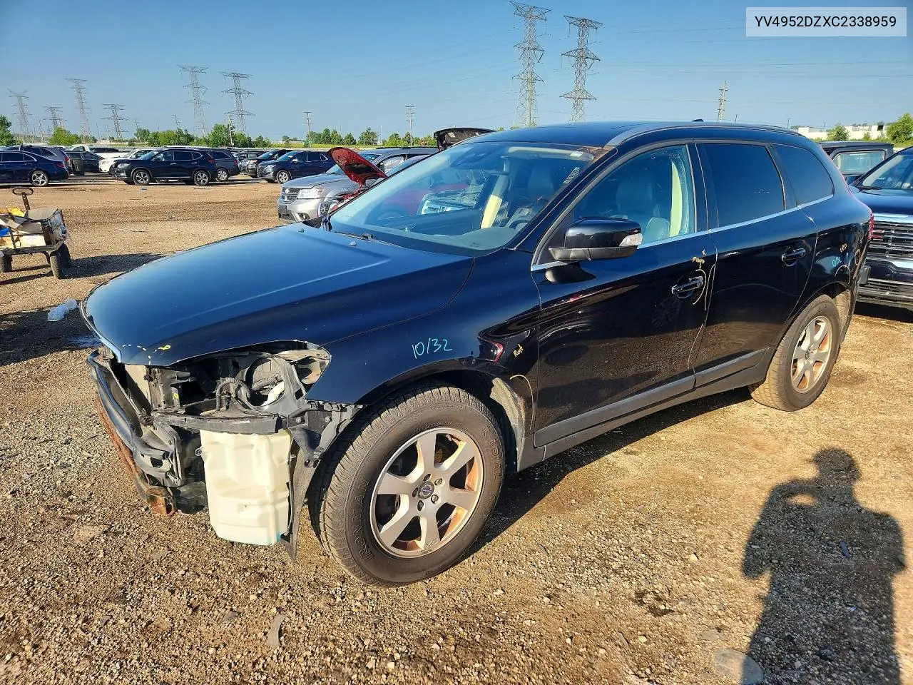2012 Volvo Xc60 3.2 VIN: YV4952DZXC2338959 Lot: 59246066