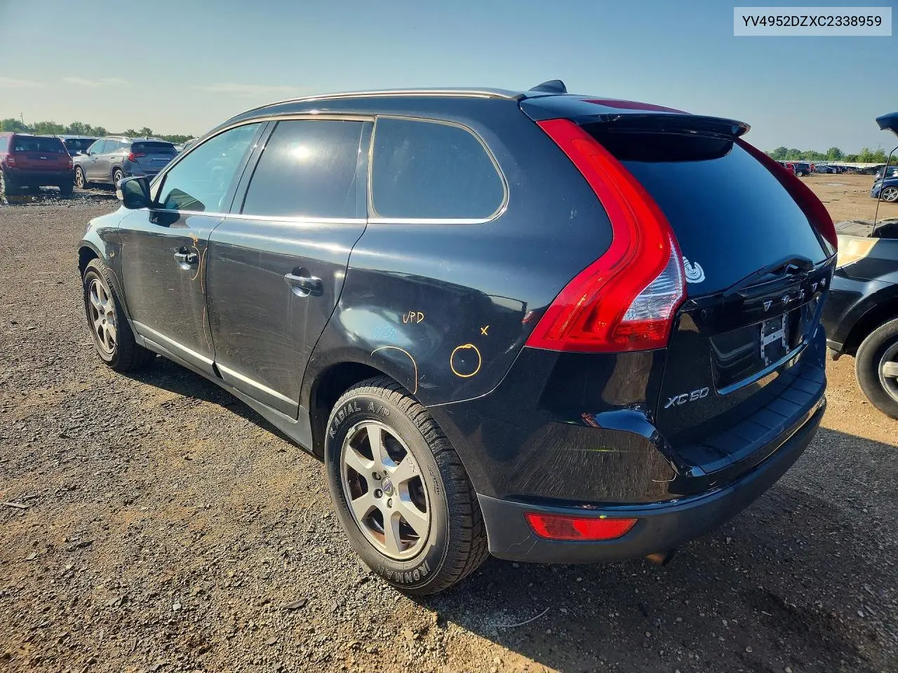 2012 Volvo Xc60 3.2 VIN: YV4952DZXC2338959 Lot: 59246066