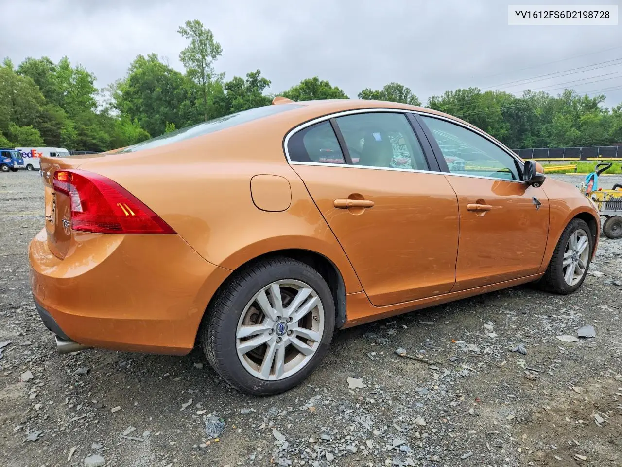 2013 Volvo S60 T5 VIN: YV1612FS6D2198728 Lot: 58118896