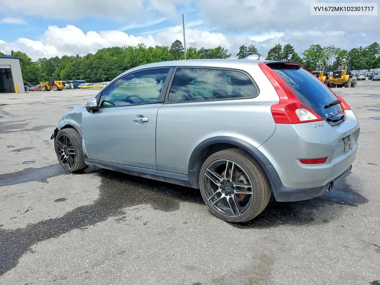 2013 Volvo C30 T5 VIN: YV1672MK1D2301717 Lot: 58121026