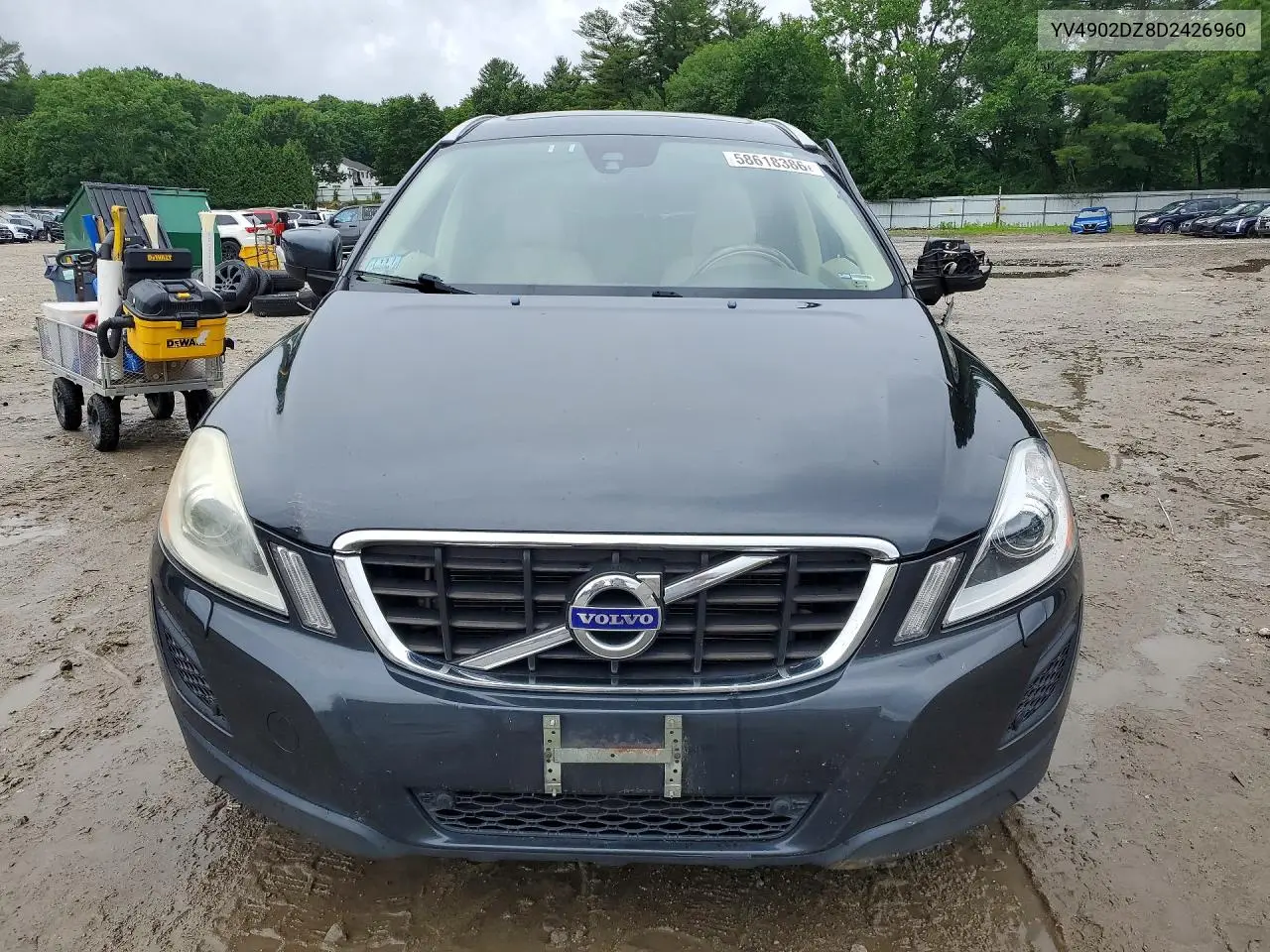 2013 Volvo Xc60 T6 VIN: YV4902DZ8D2426960 Lot: 58618386