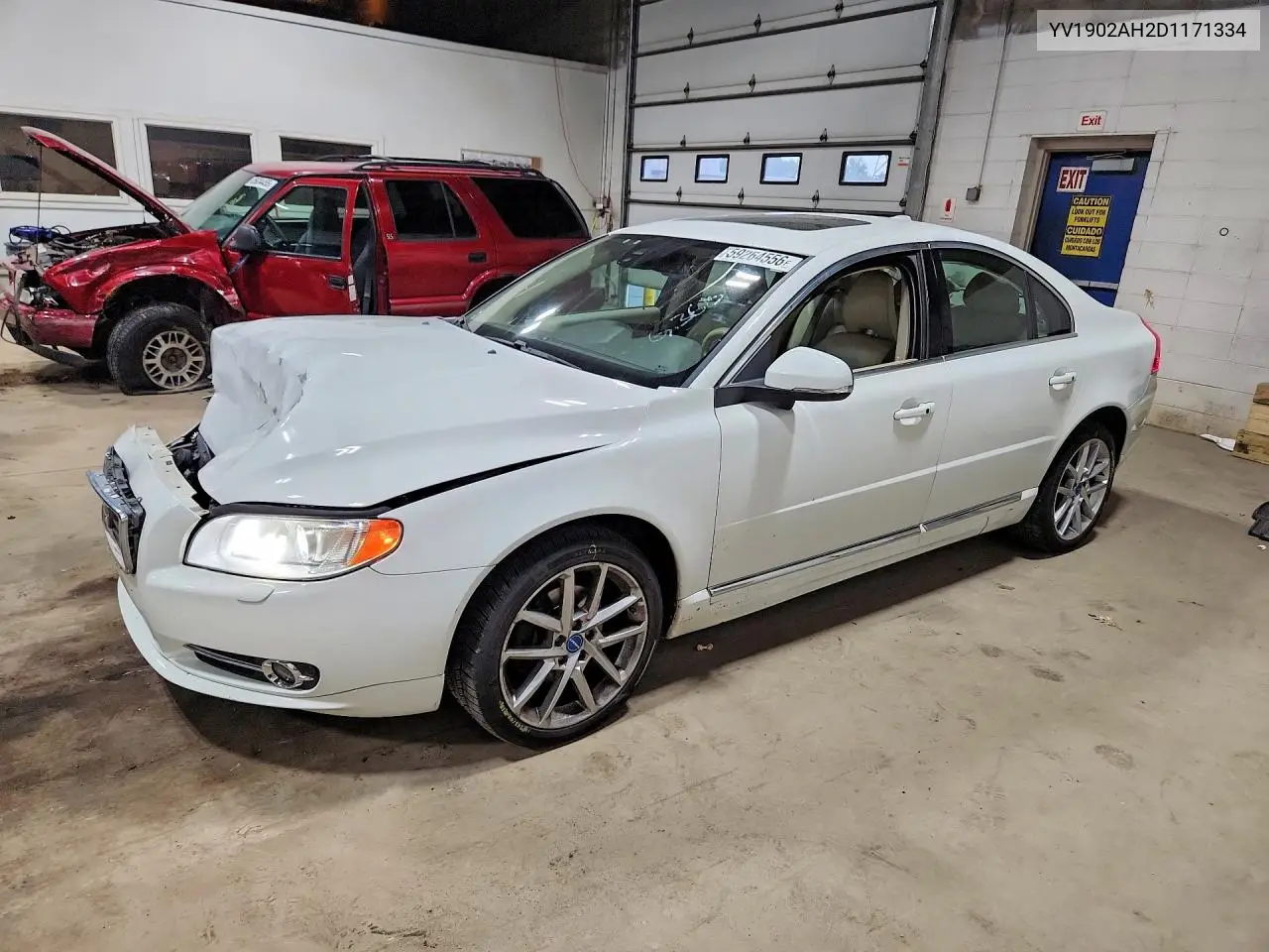 2013 Volvo S80 T6 VIN: YV1902AH2D1171334 Lot: 59264556