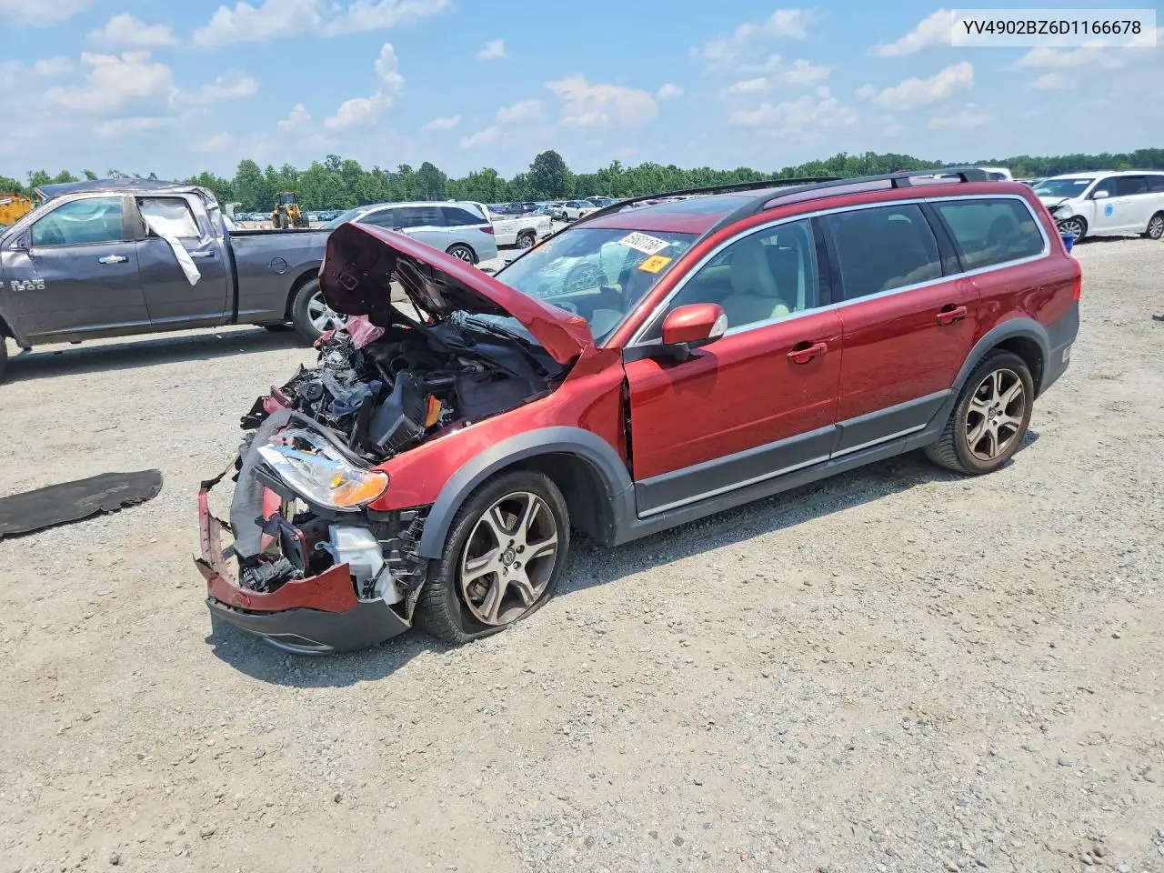 2013 Volvo Xc70 T6 VIN: YV4902BZ0D1166787 Lot: 59601156