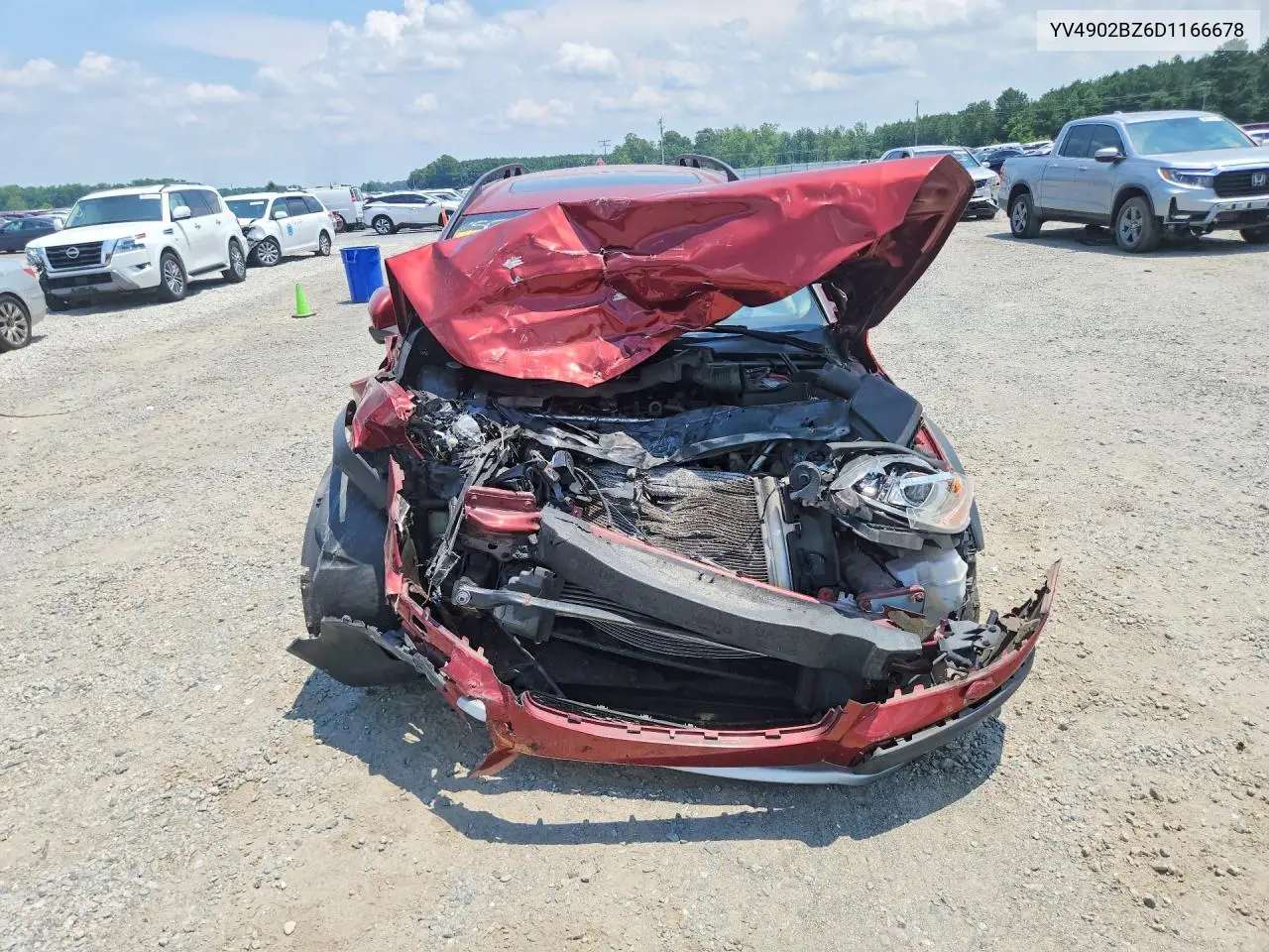 2013 Volvo Xc70 T6 VIN: YV4902BZ0D1166787 Lot: 59601156