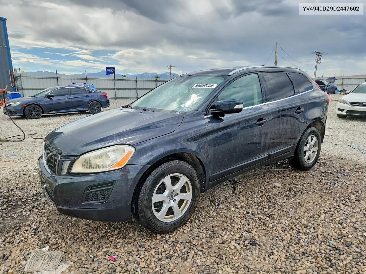 2013 Volvo Xc60 3.2 VIN: YV4940DZ9D2447602 Lot: 59850686