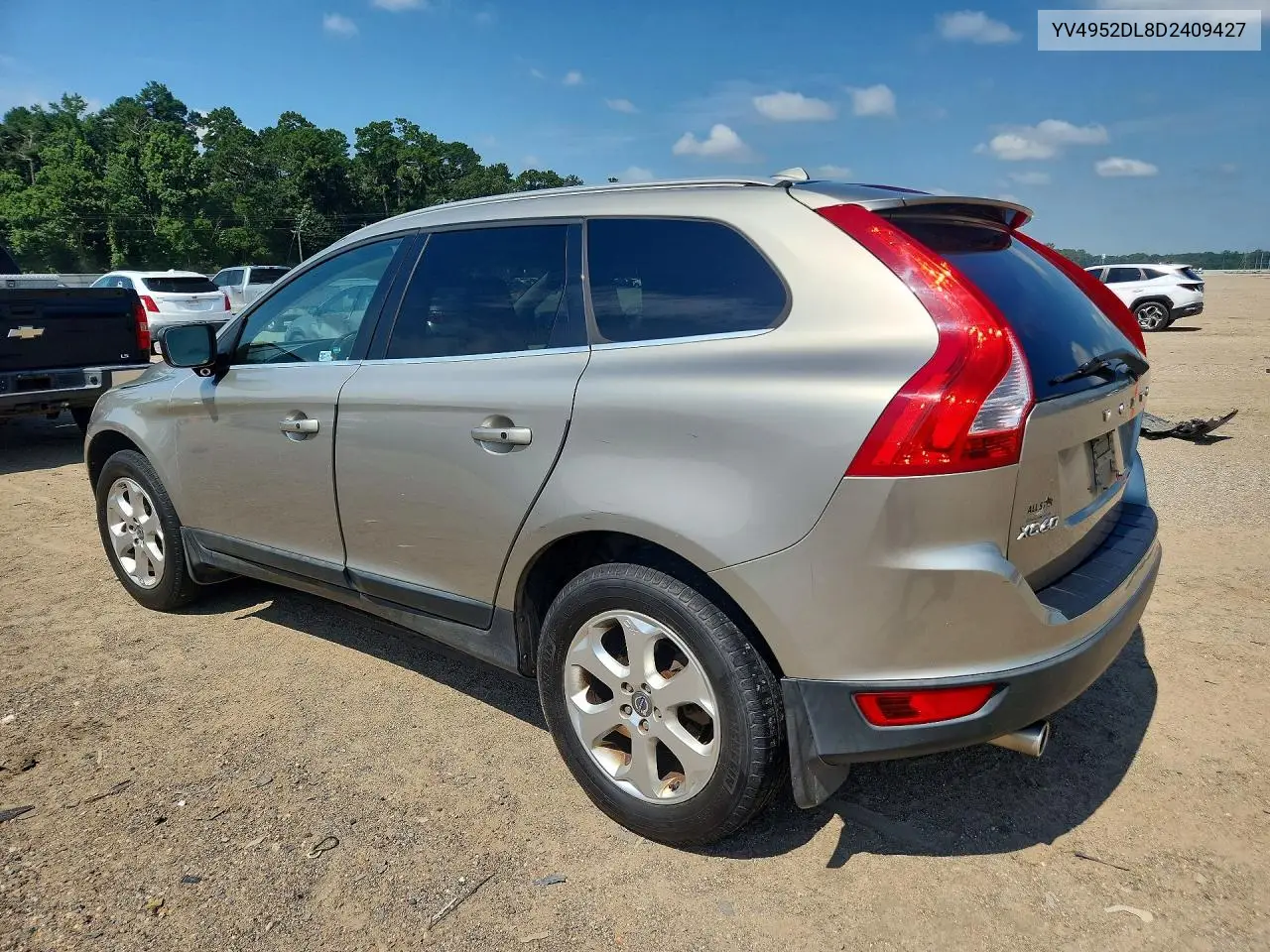 2013 Volvo Xc60 3.2 VIN: YV4952DL8D2409427 Lot: 59995076