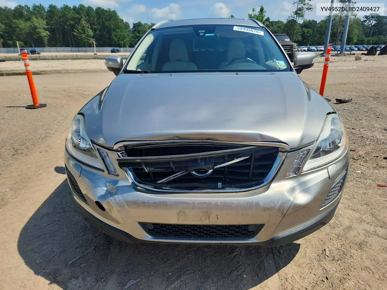 2013 Volvo Xc60 3.2 VIN: YV4952DL8D2409427 Lot: 59995076
