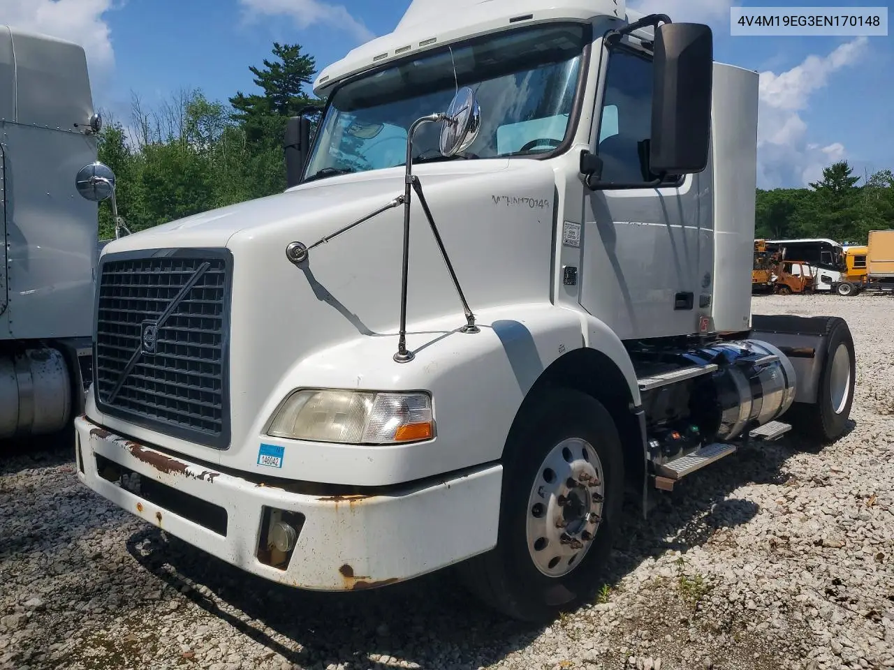 2014 Volvo Vn Vnm VIN: 4V4M19EG3EN170148 Lot: 61046236
