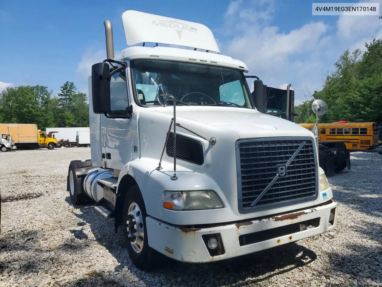 2014 Volvo Vn Vnm VIN: 4V4M19EG3EN170148 Lot: 61046236