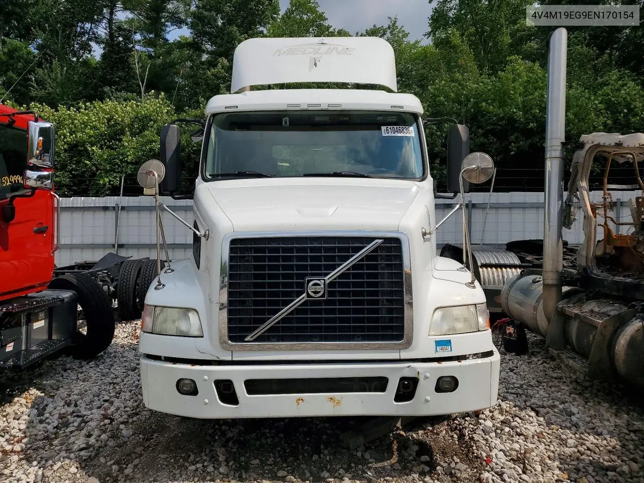2014 Volvo Vn Vnm VIN: 4V4M19EG9EN170154 Lot: 61046836