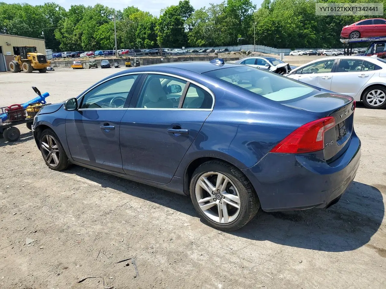 2015 Volvo S60 Premier VIN: YV1612TKXF1342441 Lot: 56672176