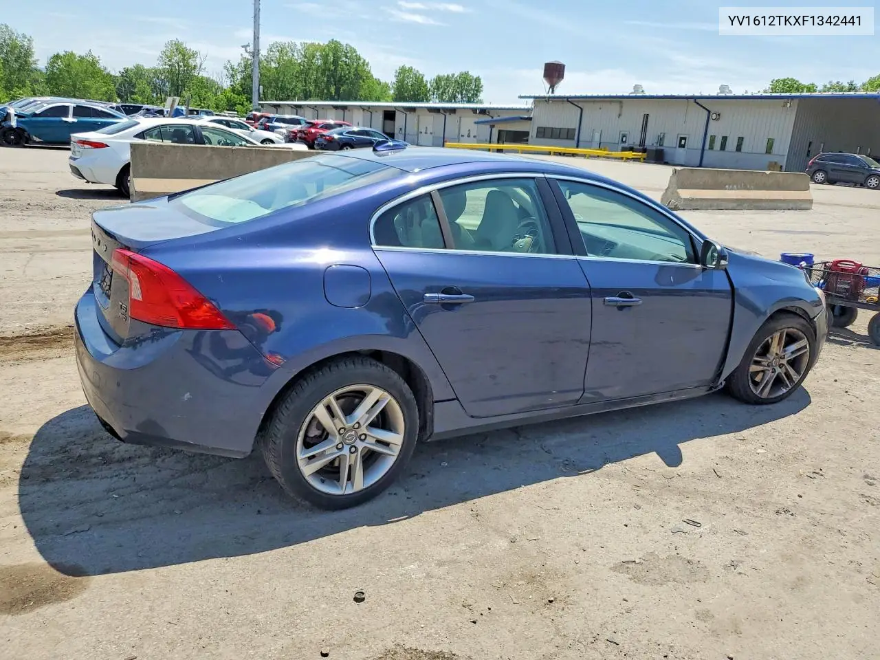 2015 Volvo S60 Premier VIN: YV1612TKXF1342441 Lot: 56672176