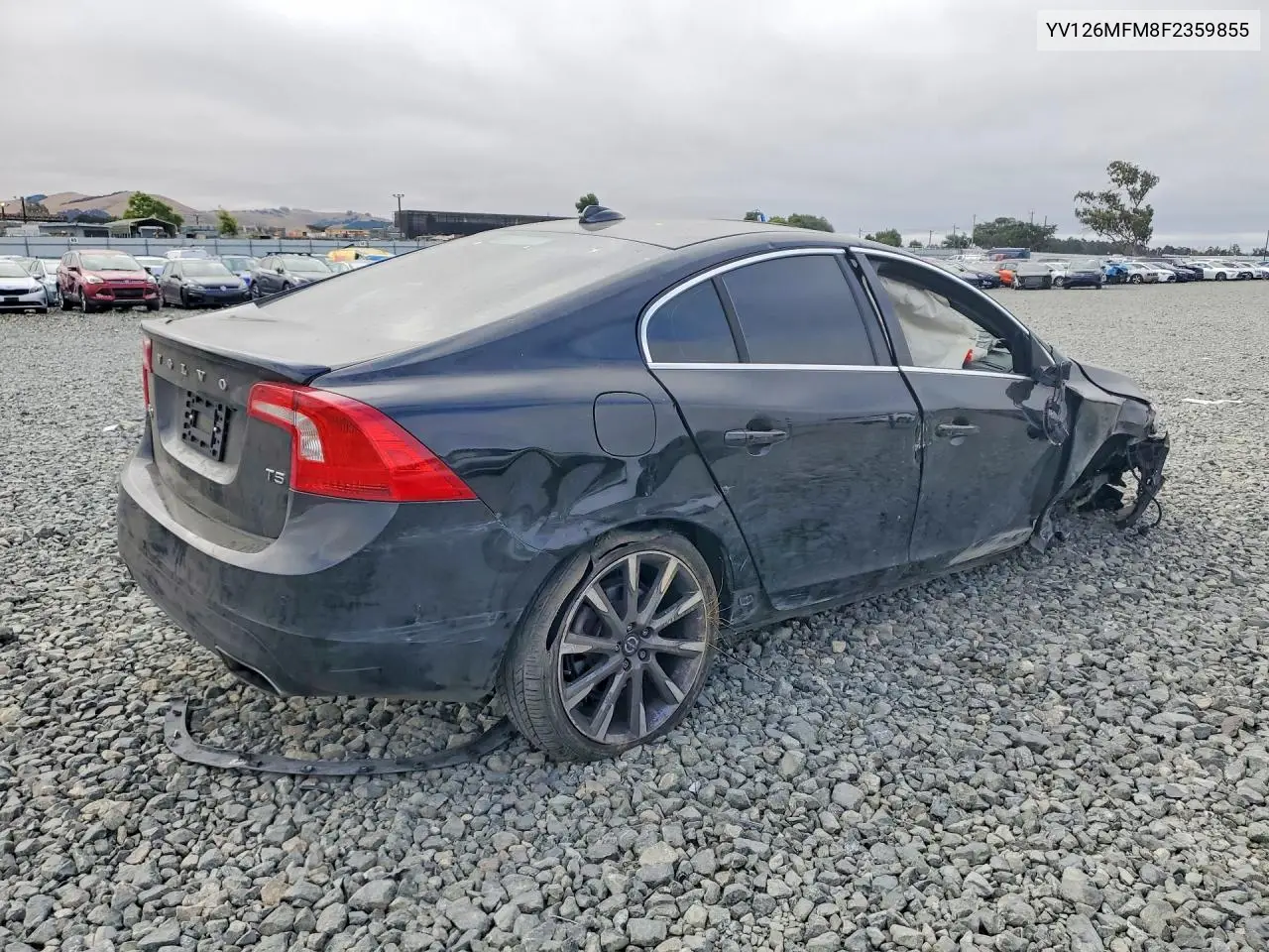 2015 Volvo S60 Platinum VIN: YV126MFM8F2359855 Lot: 57494536