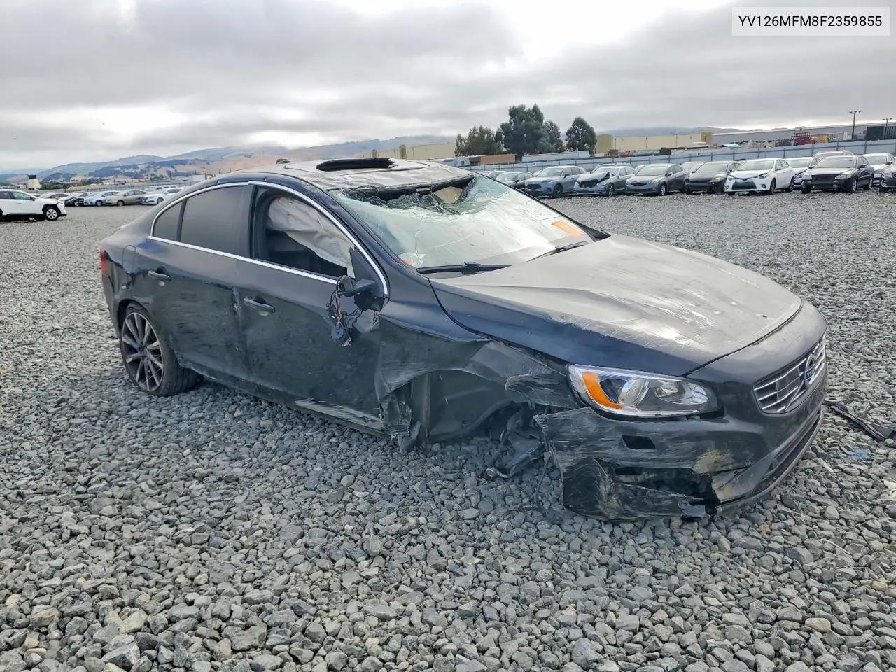 2015 Volvo S60 Platinum VIN: YV126MFM8F2359855 Lot: 57494536
