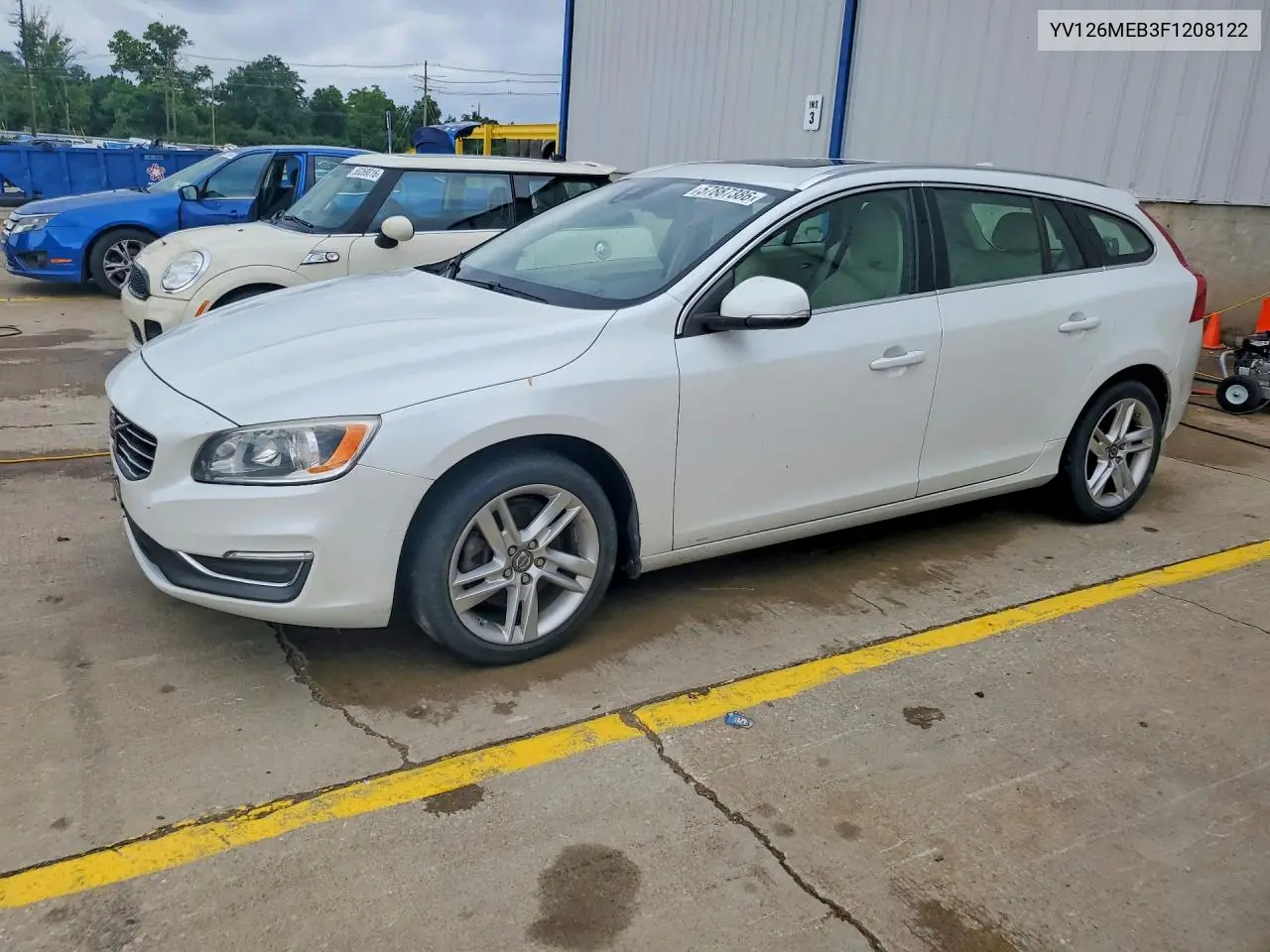 2015 Volvo V60 T5 VIN: YV126MEB3F1208122 Lot: 57887386