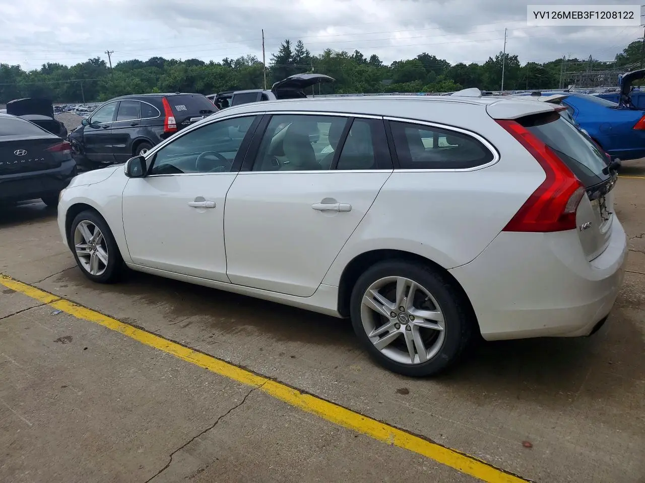 2015 Volvo V60 T5 VIN: YV126MEB3F1208122 Lot: 57887386