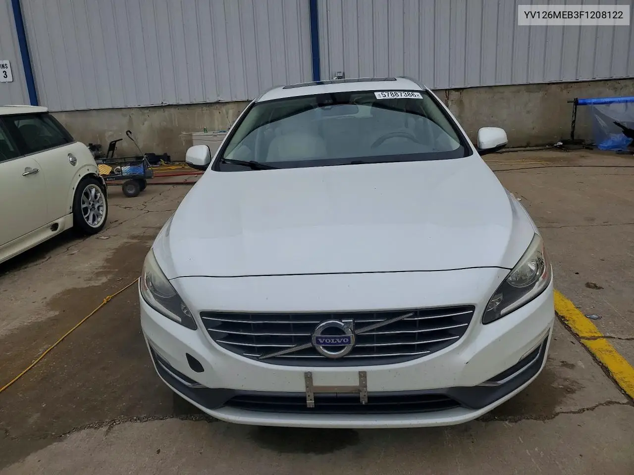 2015 Volvo V60 T5 VIN: YV126MEB3F1208122 Lot: 57887386