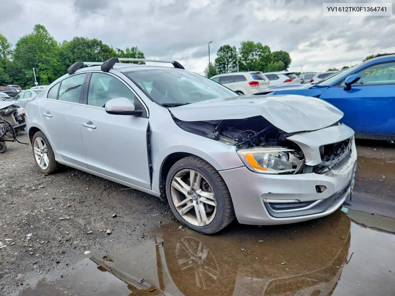 2015 Volvo S60 Premier VIN: YV1612TK0F1364741 Lot: 58073186