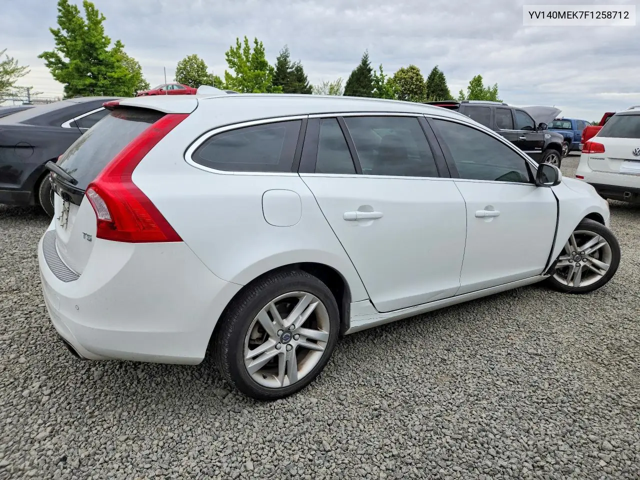 2015 Volvo V60 Premier VIN: YV140MEK7F1258712 Lot: 58130366