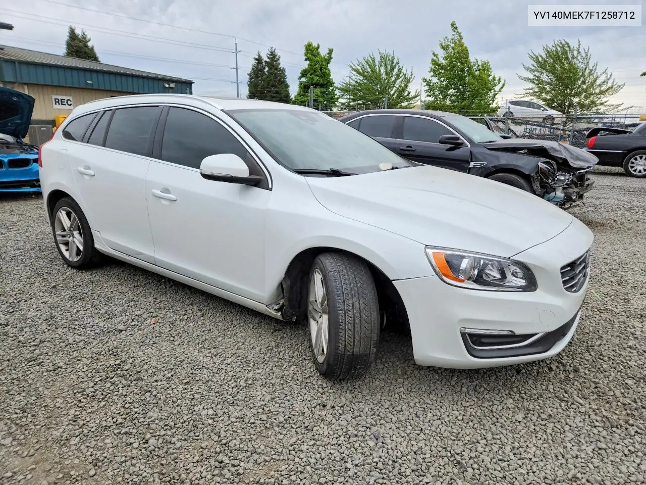 2015 Volvo V60 Premier VIN: YV140MEK7F1258712 Lot: 58130366