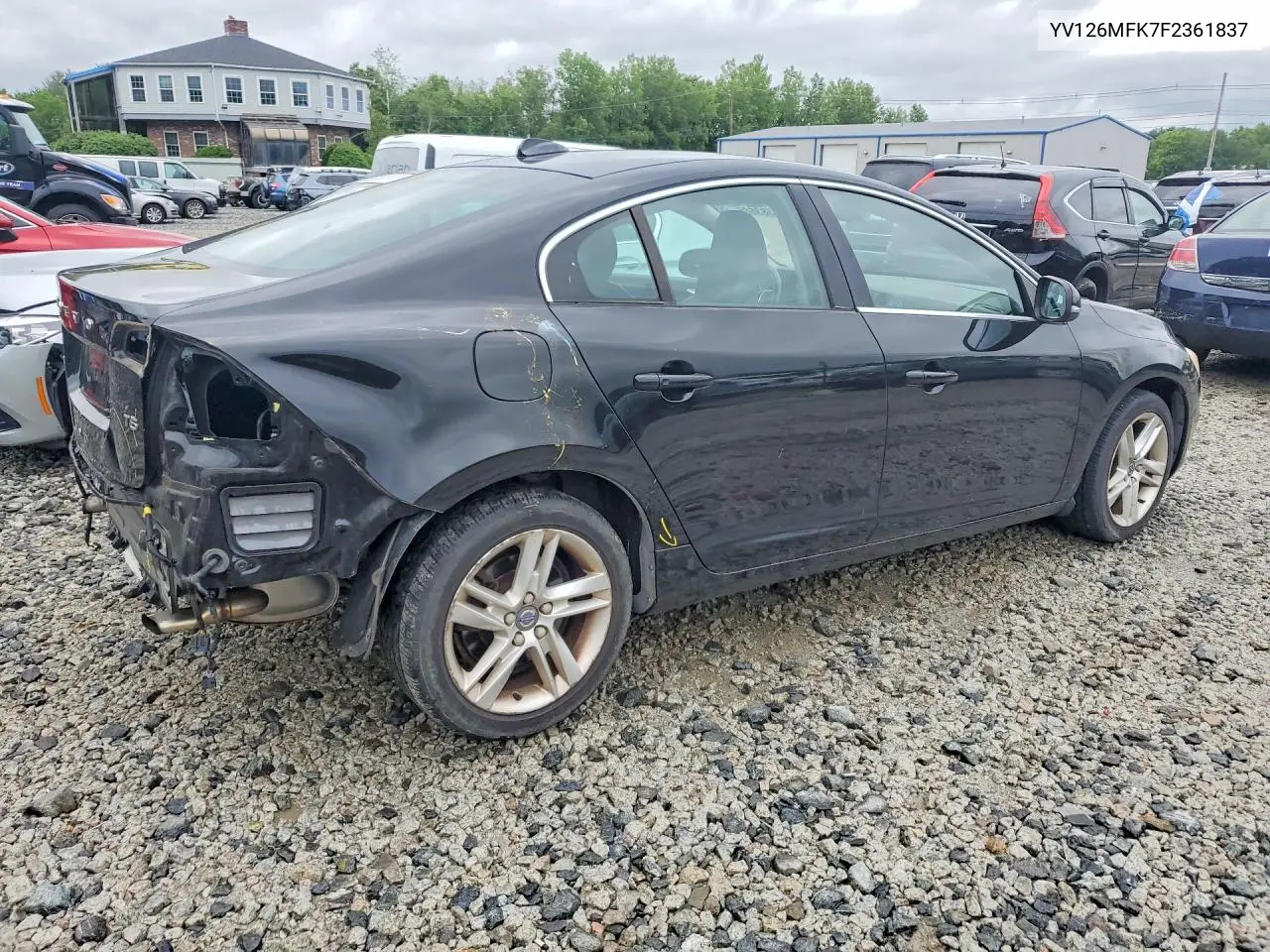 2015 Volvo S60 Premier VIN: YV126MFK7F2361837 Lot: 58383686