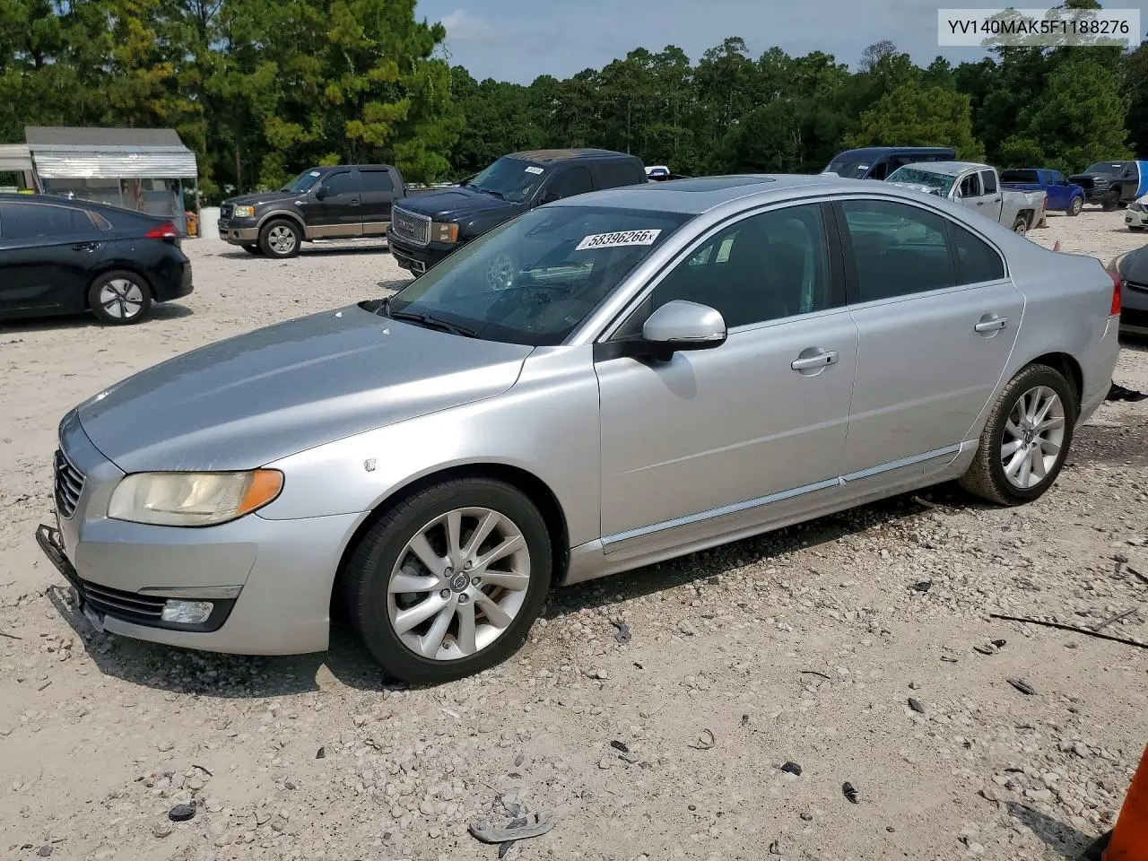2015 Volvo S80 Premier VIN: YV140MAK5F1188276 Lot: 58396266