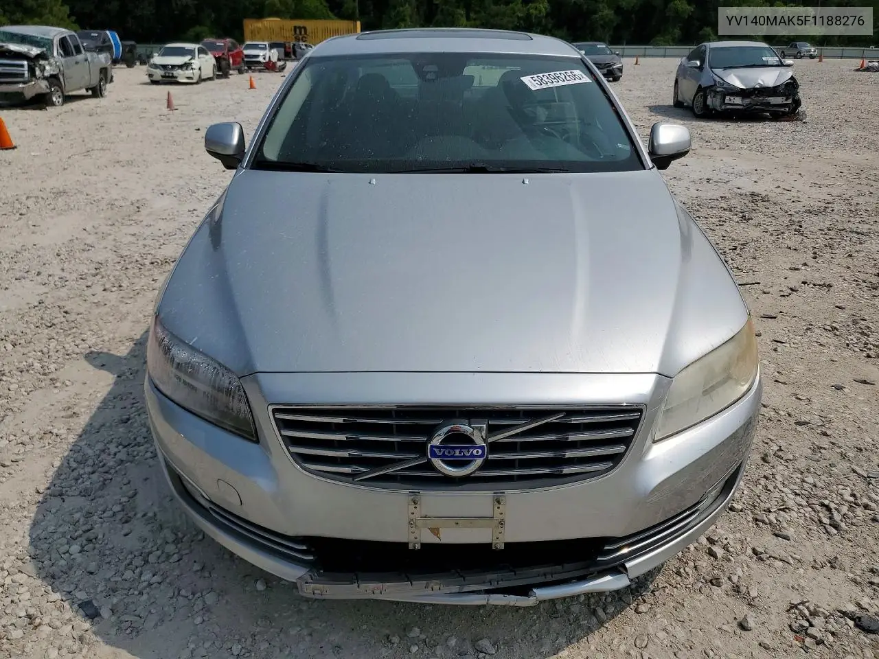 2015 Volvo S80 Premier VIN: YV140MAK5F1188276 Lot: 58396266