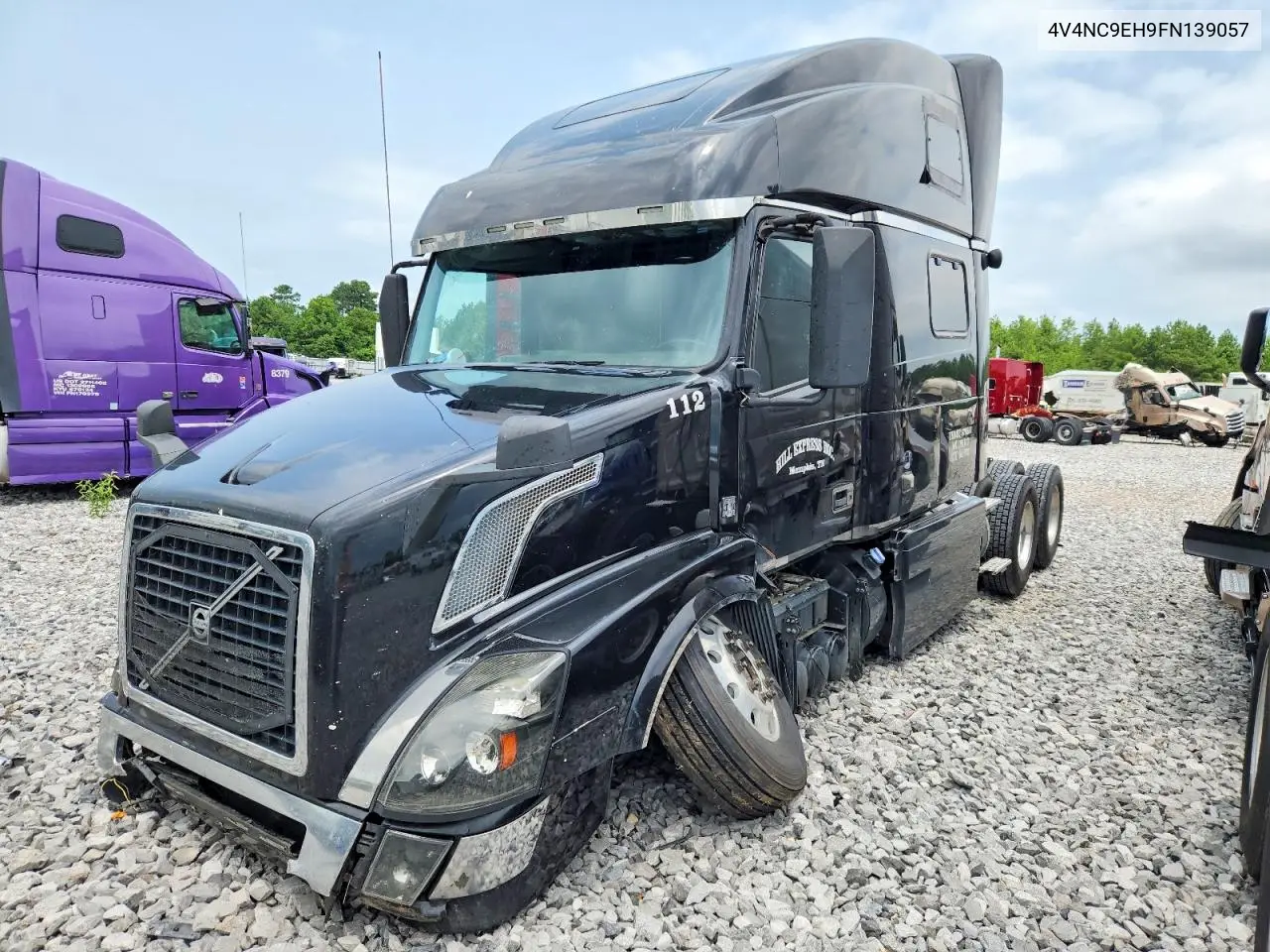 2015 Volvo Vn Vnl VIN: 4V4NC9EH9FN139057 Lot: 58621386
