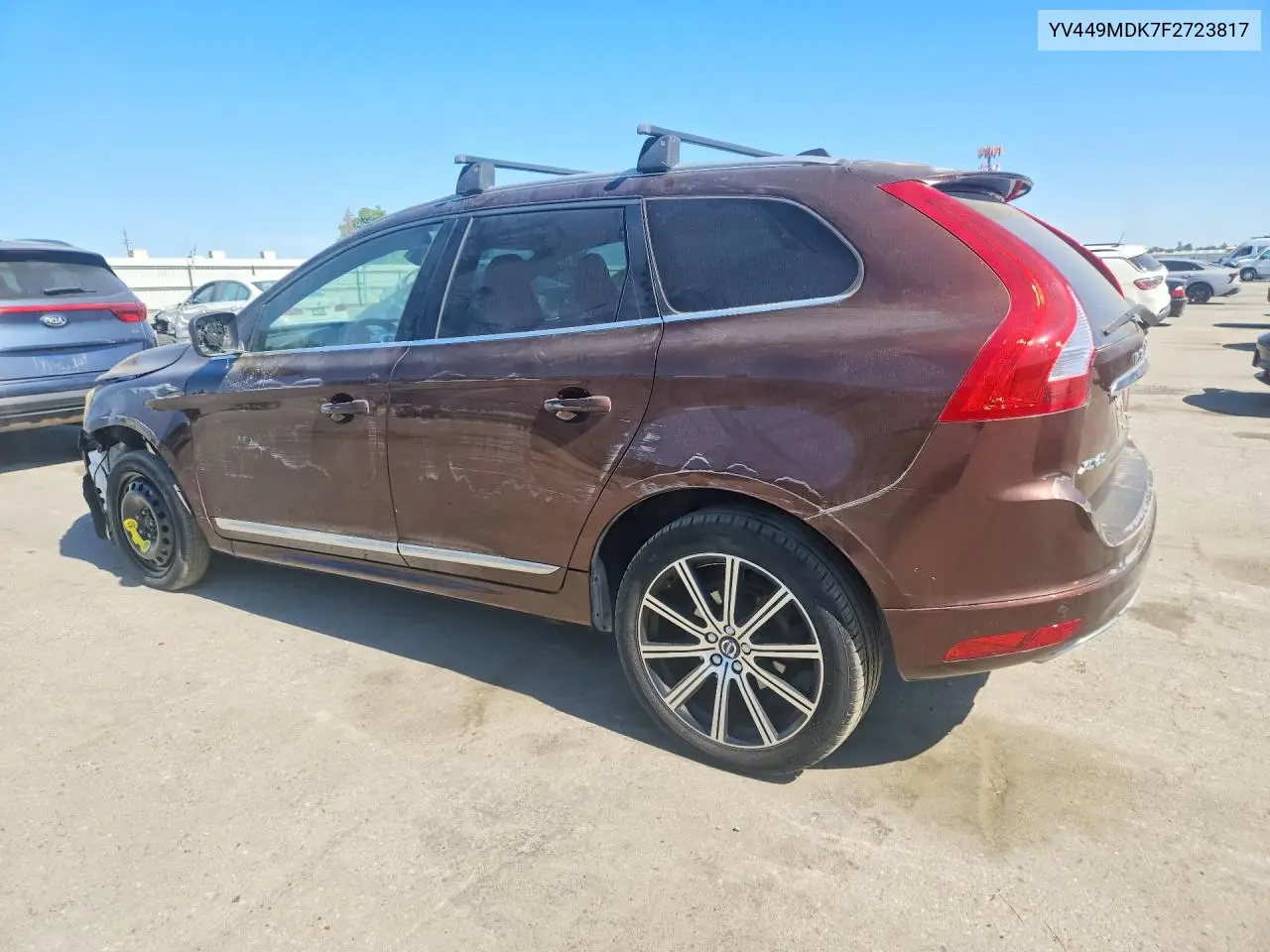 2015 Volvo Xc60 T6 Premier VIN: YV449MDK7F2723817 Lot: 59387776