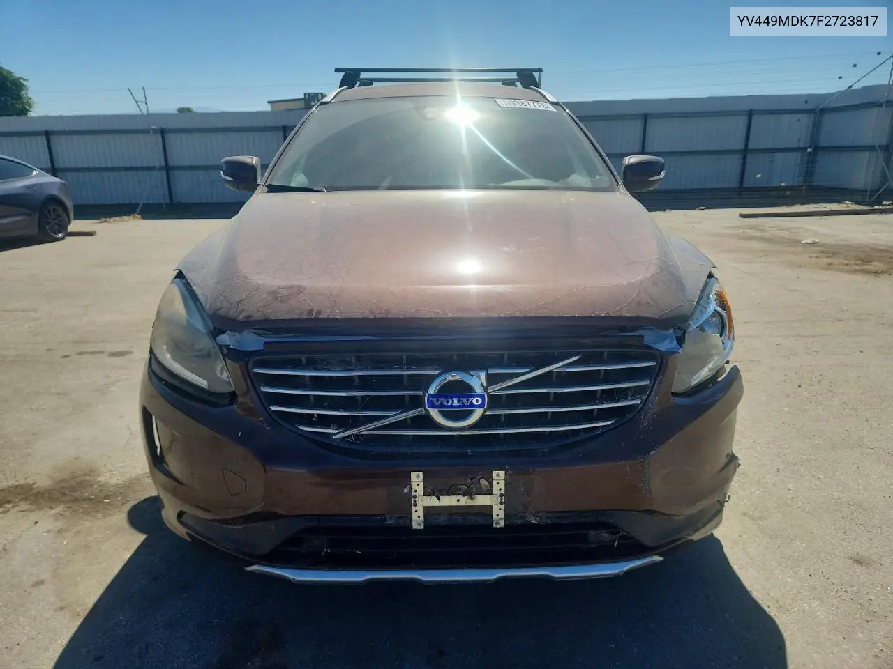 2015 Volvo Xc60 T6 Premier VIN: YV449MDK7F2723817 Lot: 59387776