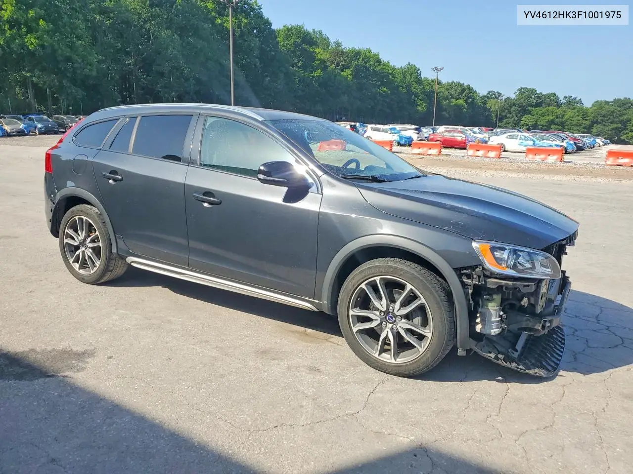 2015 Volvo V60 Cross Country Premier VIN: YV4612HK3F1001975 Lot: 76293975