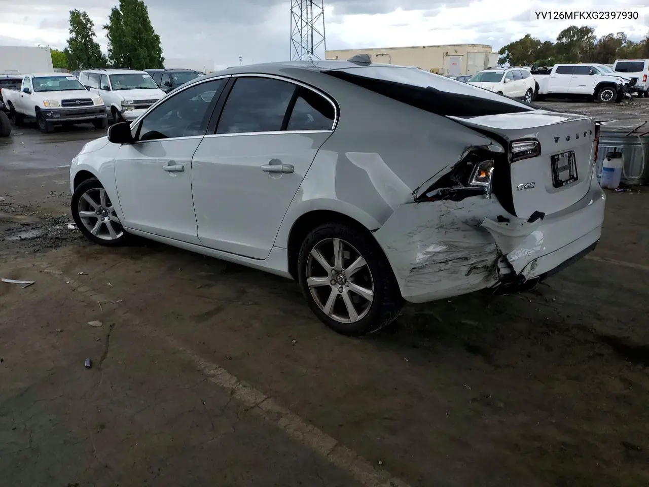 2016 Volvo S60 Premier VIN: YV126MFKXG2397930 Lot: 54557926